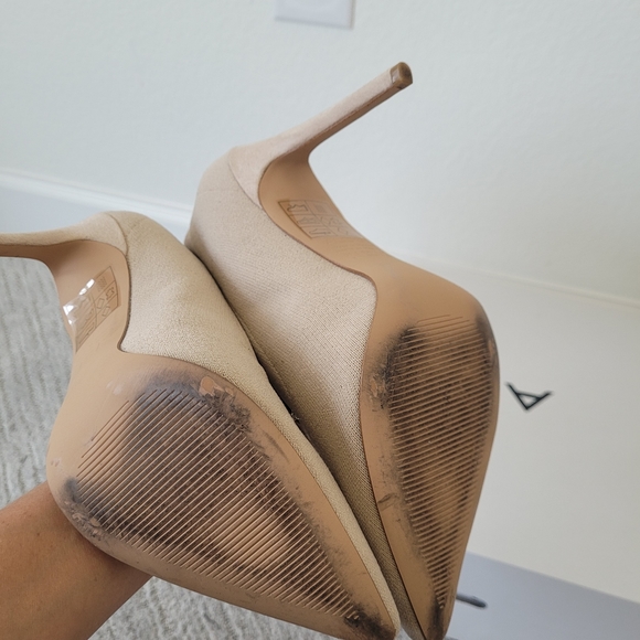 ALDO LACED HIGH HEEL BOOTIES ANKLE BOOTS - Picture 5 of 7